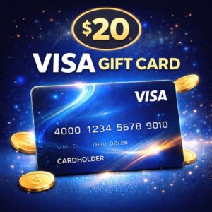 visa gift card $20